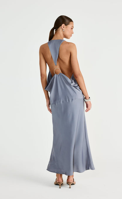 Dakari Maxi Dress (Steel)