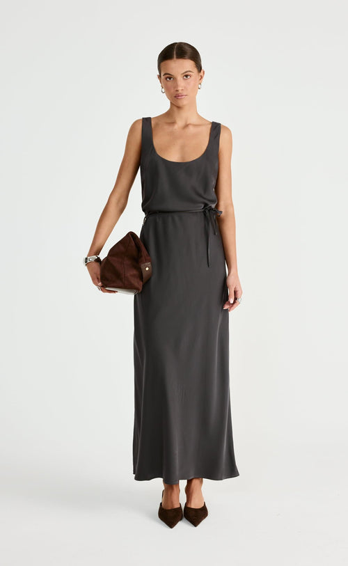 Greer Maxi Dress (Slate)