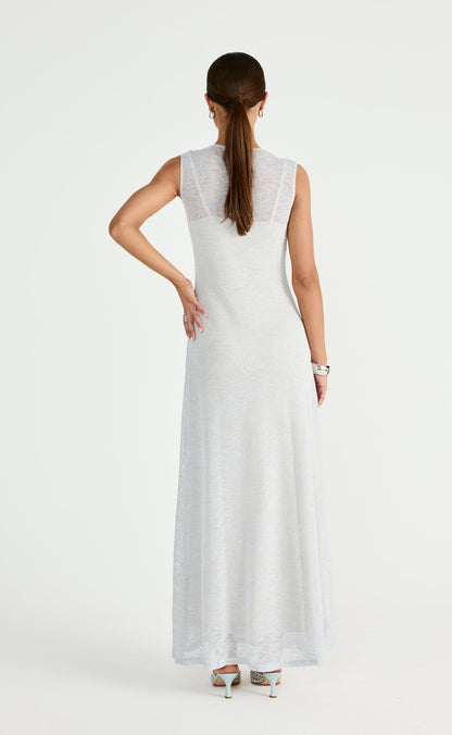 Camdyn Maxi Dress (Stone Blue)