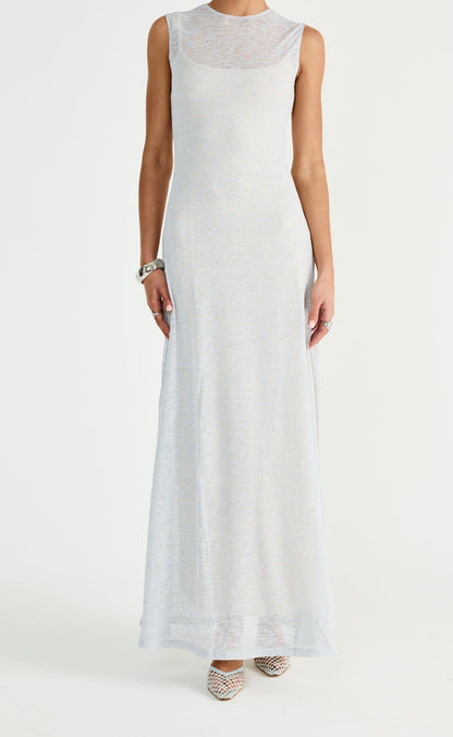 Camdyn Maxi Dress (Stone Blue)