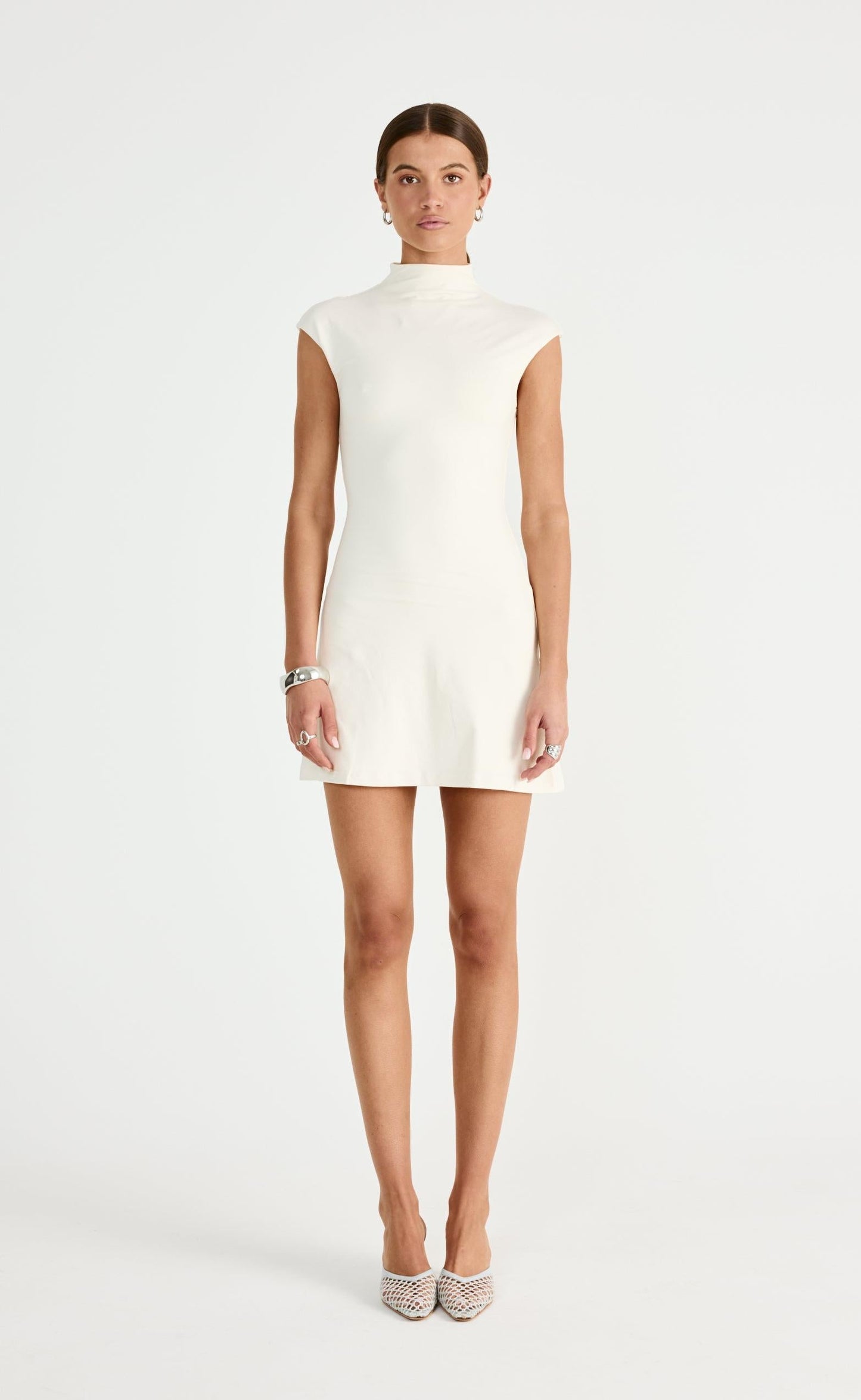 Daney Mini Dress (Oat)