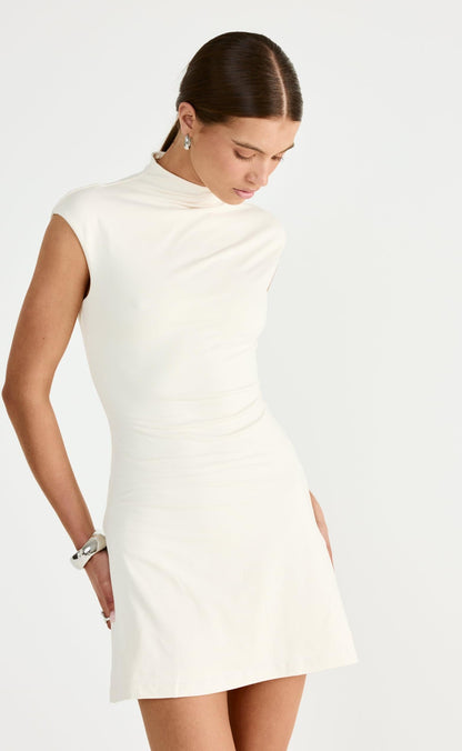 Daney Mini Dress (Oat)