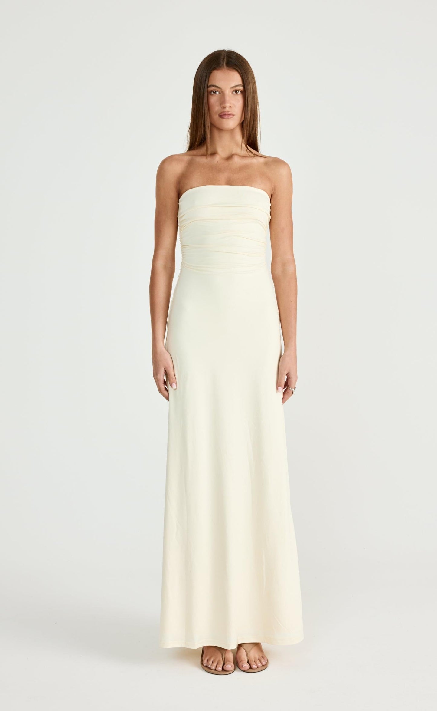 Sarie Maxi Dress (Butter)