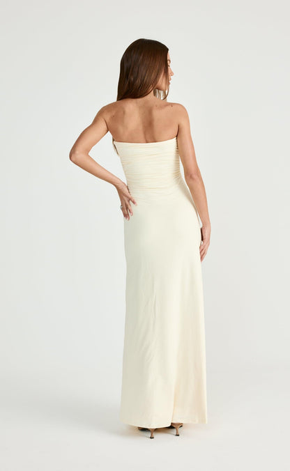 Sarie Maxi Dress (Butter)