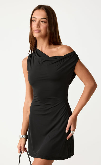 Granger Mini Dress (Black)