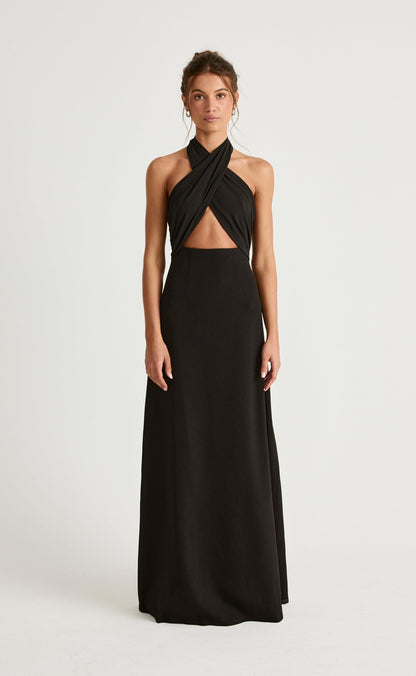 Sara Maxi Dress (Black)