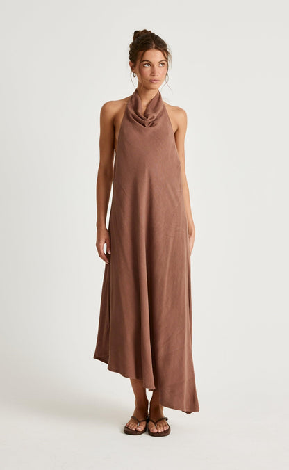 Mila Maxi Dress (Oak)