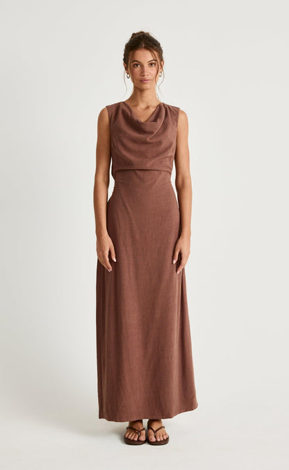 Shoreline Maxi Dress (Oak)