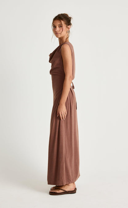 Shoreline Maxi Dress (Oak)