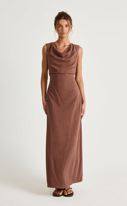 Shoreline Maxi Dress (Oak)