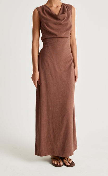 Shoreline Maxi Dress (Oak)