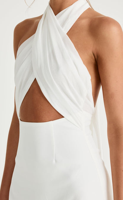 Sara Maxi Dress (White)