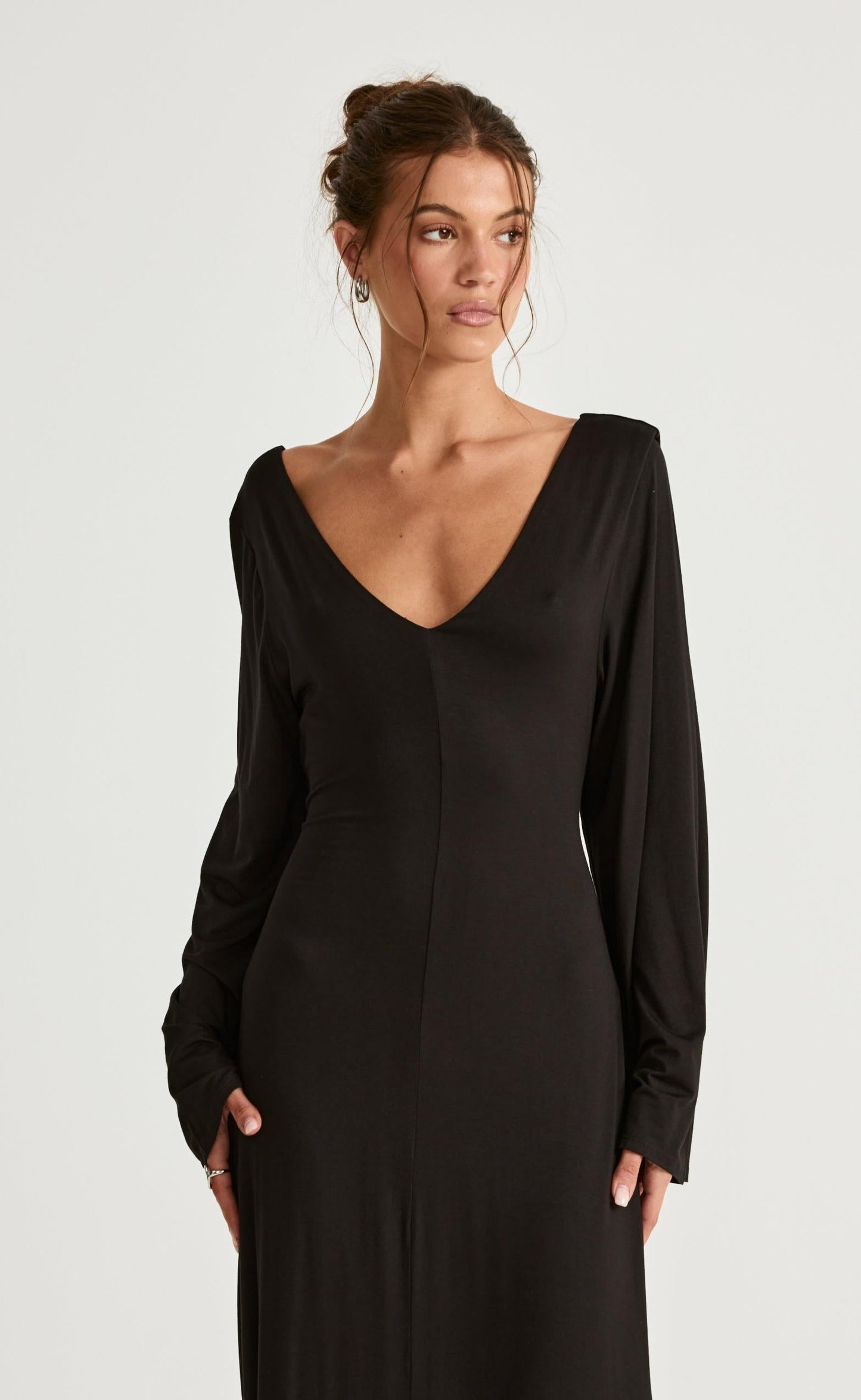 Harlow Maxi Dress (Black)