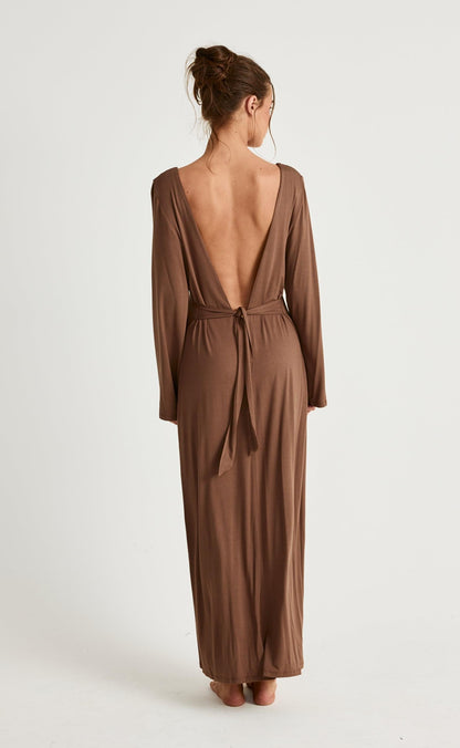 Harlow Maxi Dress (Oak)