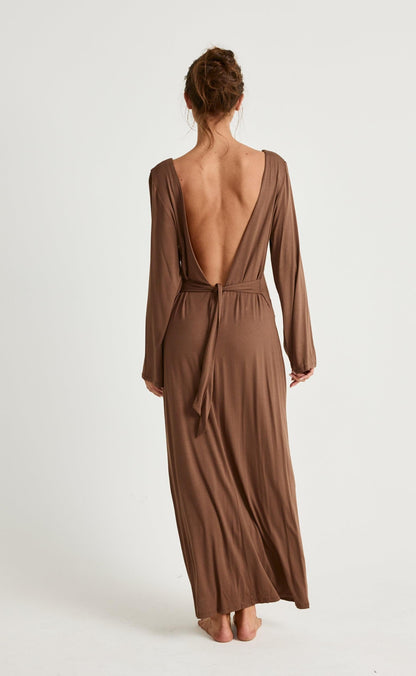 Harlow Maxi Dress (Oak)