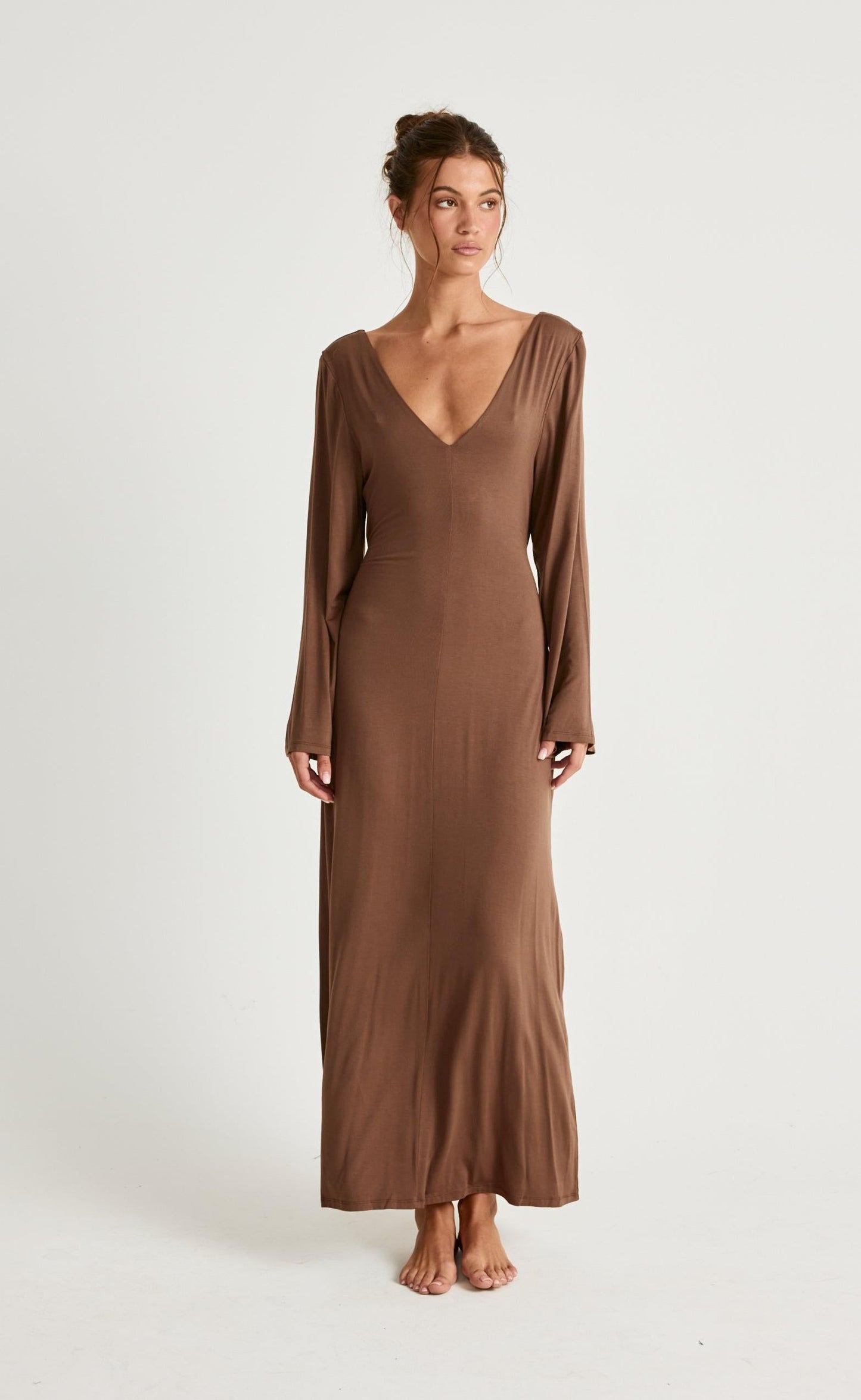 Harlow Maxi Dress (Oak)