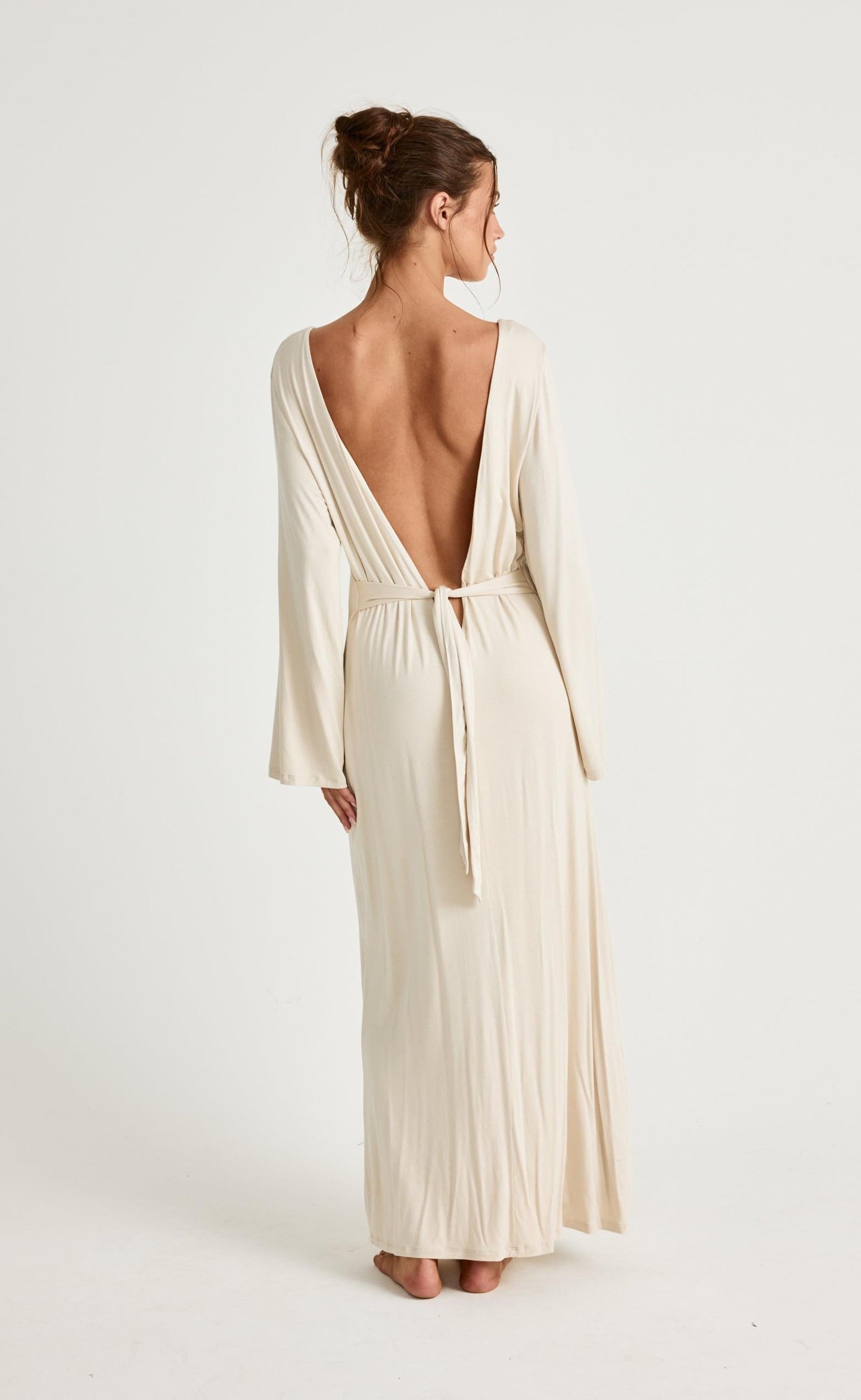 Harlow Maxi Dress (Iced Coffee)