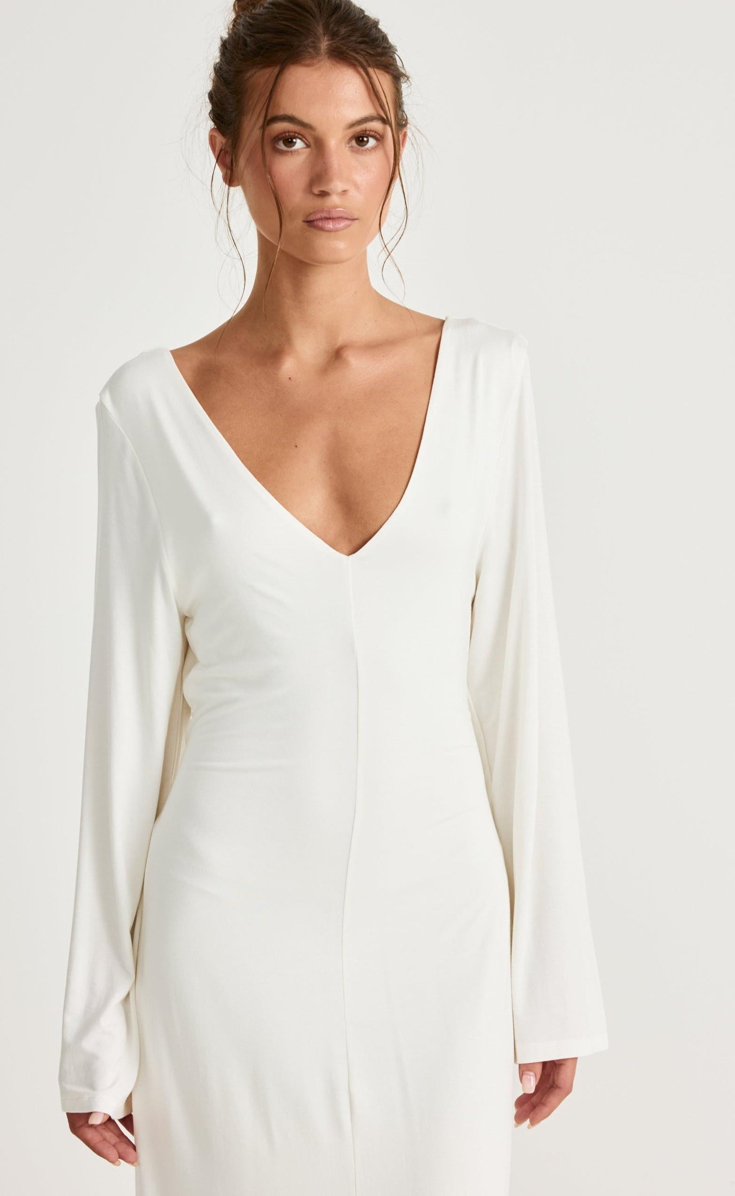 Harlow Maxi Dress (Off White)