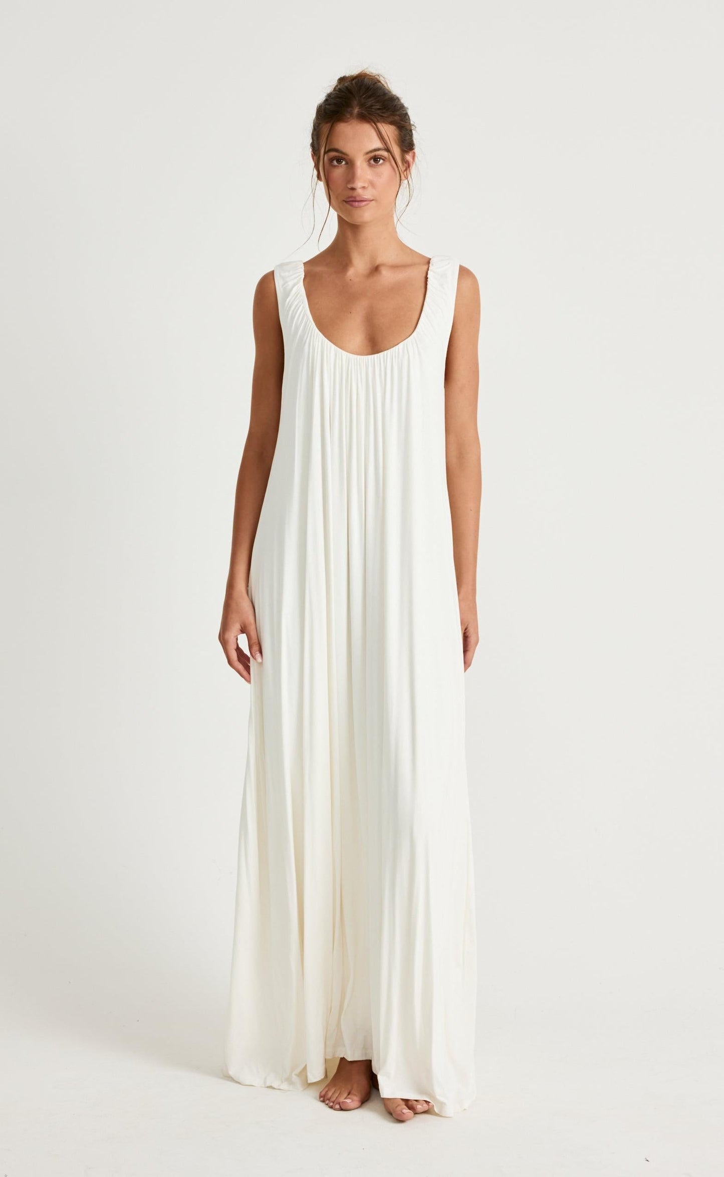 Selena Maxi Dress (Off White)