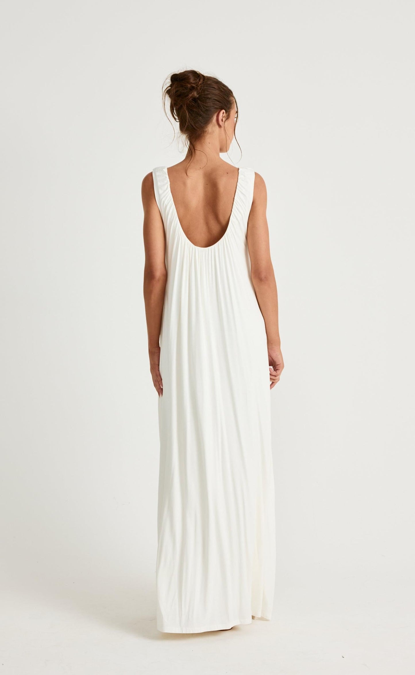 Selena Maxi Dress (Off White)
