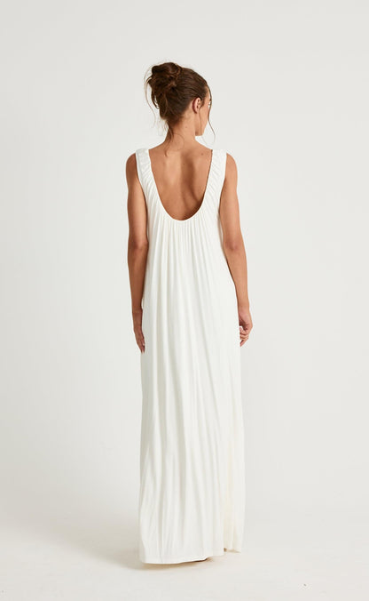 Selena Maxi Dress (Off White)