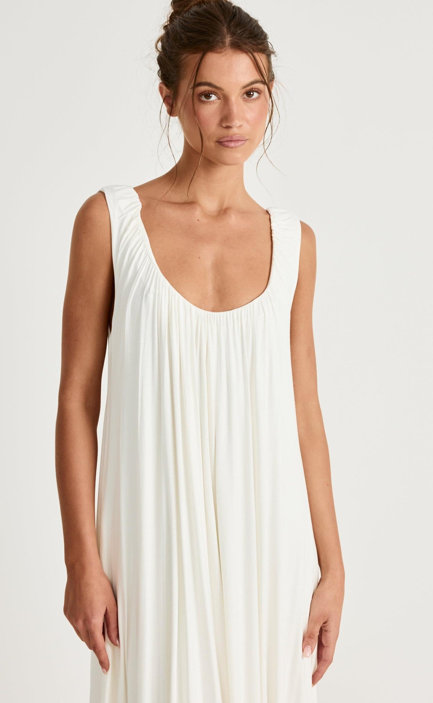 Selena Maxi Dress (Off White)