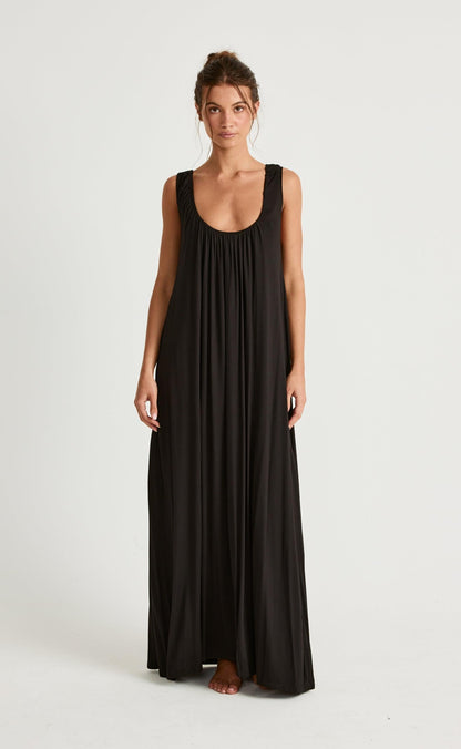 Selena Maxi Dress (Black)