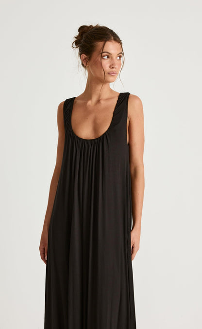 Selena Maxi Dress (Black)