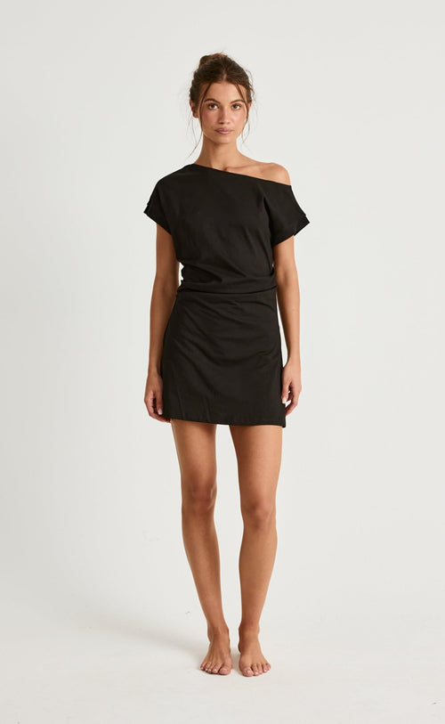 Adelaide Mini Dress (Black)