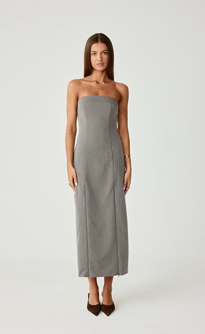 Hudson Midi Dress (Grey)