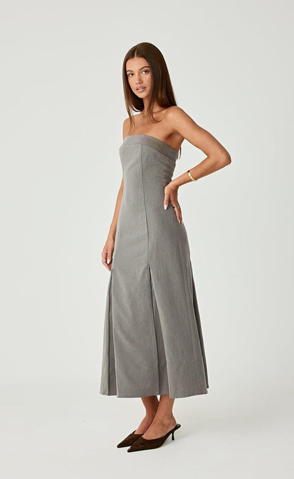 Hudson Midi Dress (Grey)