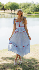 Texas Girl Sleeveless Midi Dress