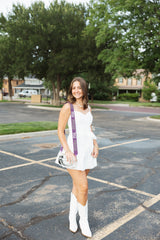 Breathing Better Ruffle Tiered Mini Dress