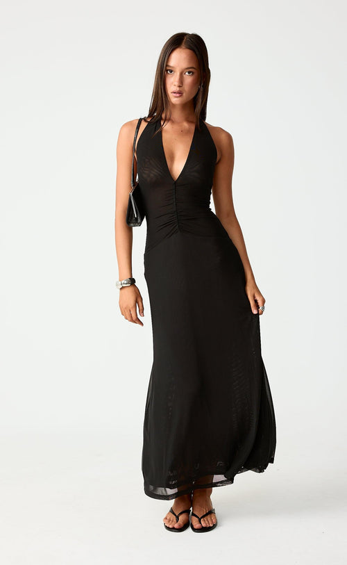 It Girl Maxi Dress (Black)