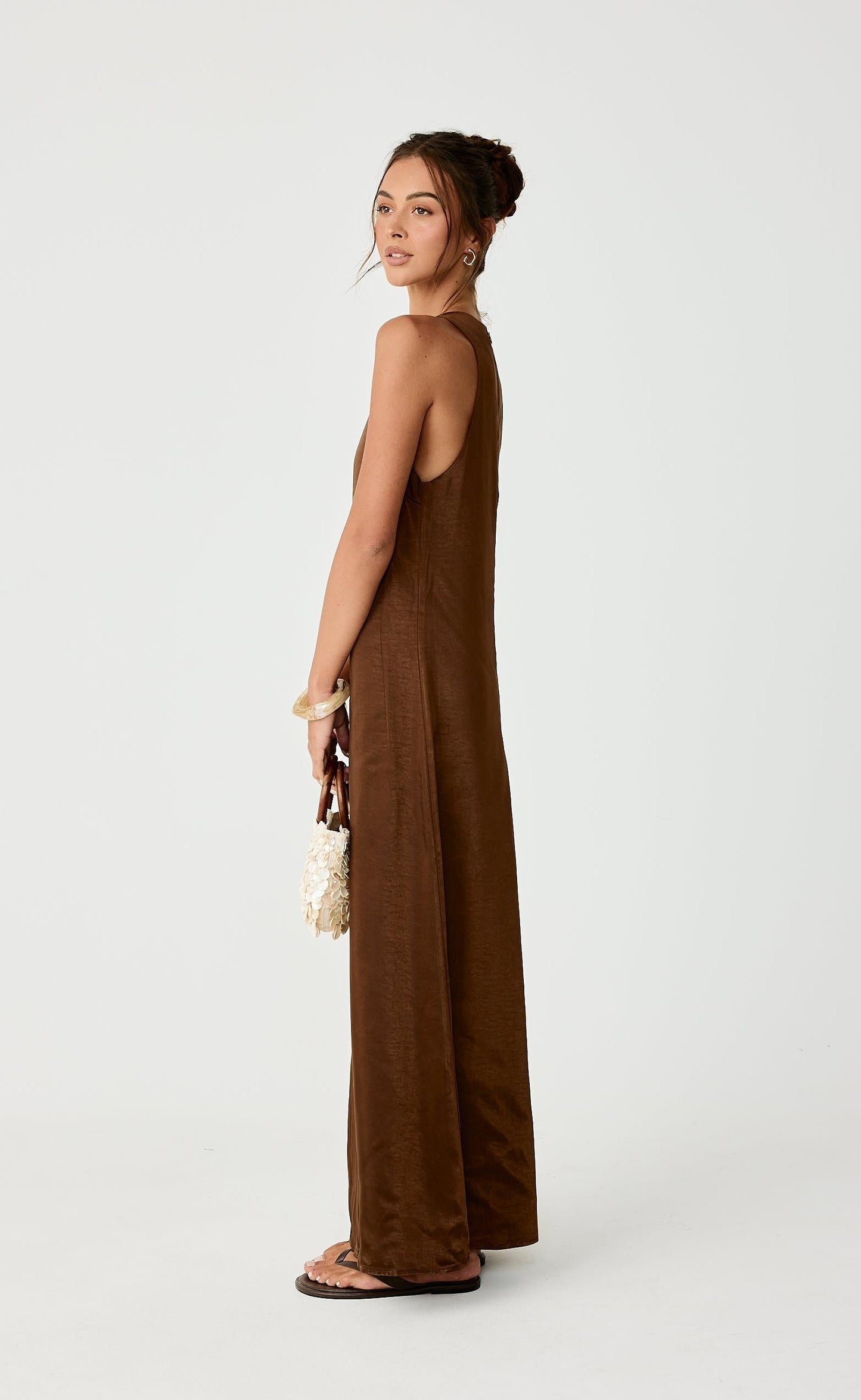 Juro Maxi Dress (Toffee)