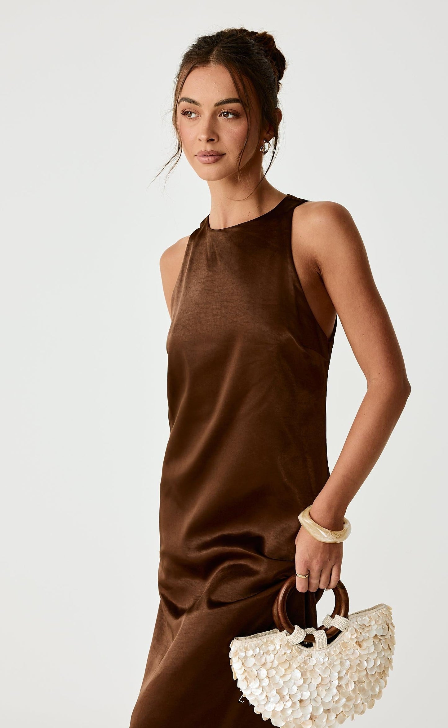 Juro Maxi Dress (Toffee)