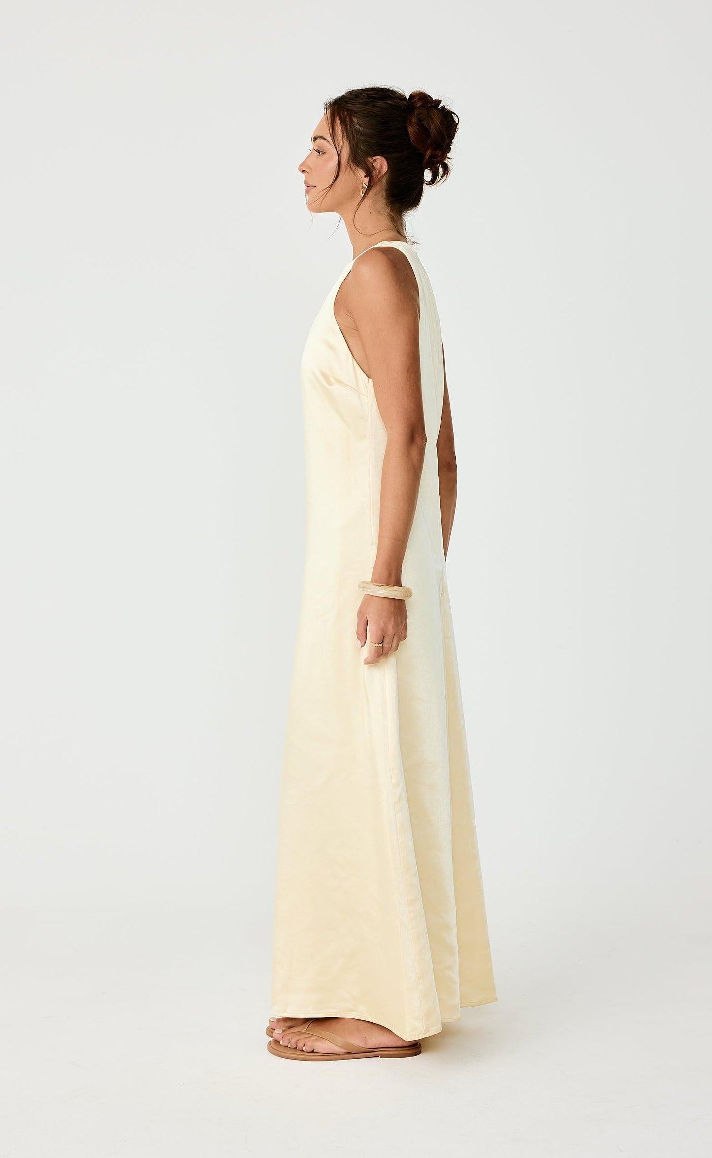 Juro Maxi Dress (Lemon)