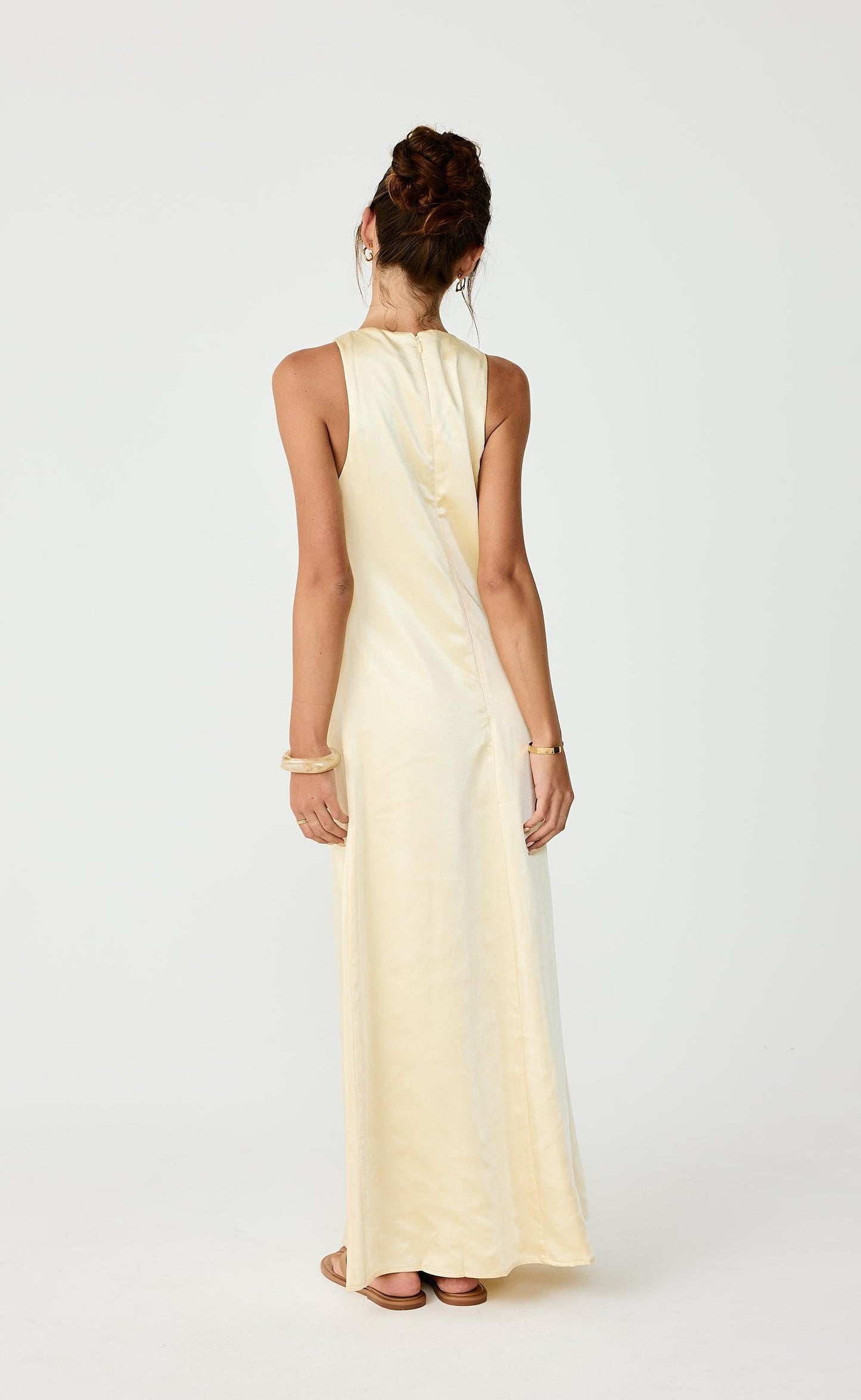 Juro Maxi Dress (Lemon)