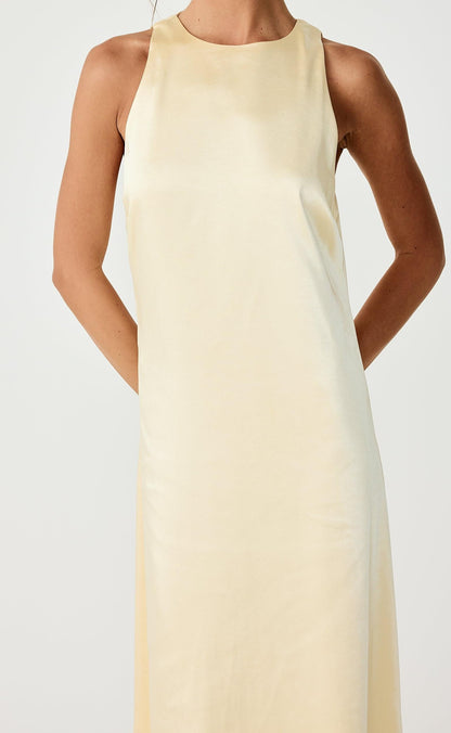 Juro Maxi Dress (Lemon)
