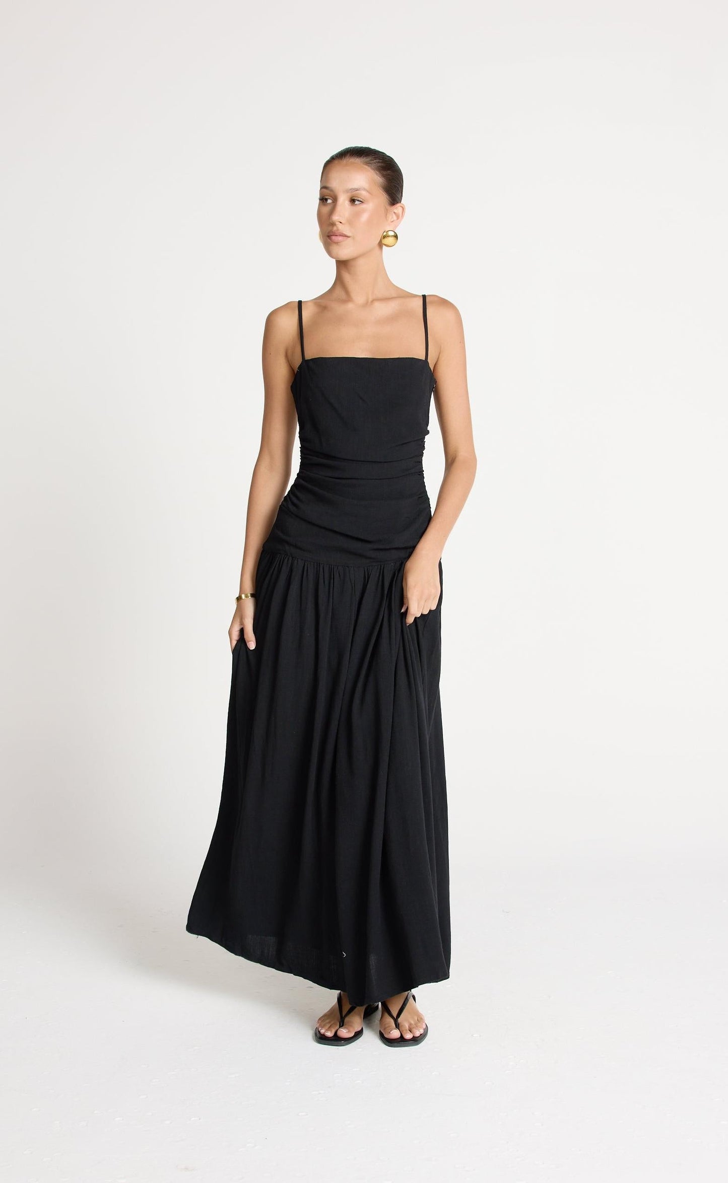 Reese Maxi Dress (Black)