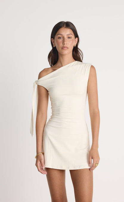 Fletcher Mini Dress (Oat)