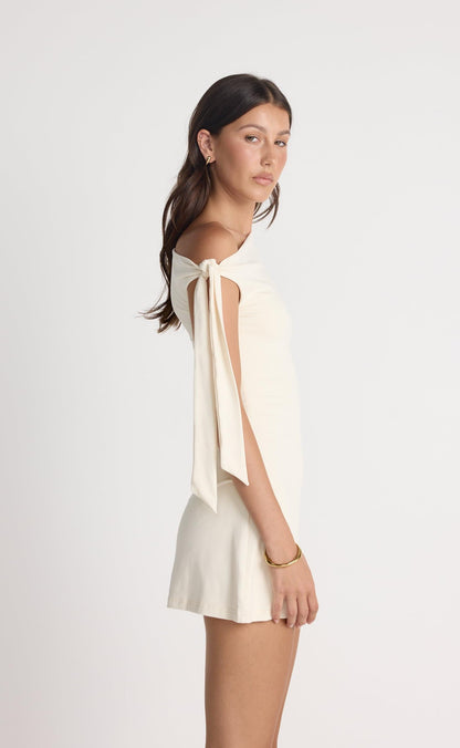 Fletcher Mini Dress (Oat)