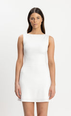 Heatwave Mini Dress (White)