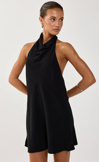 Kaiah Mini Dress (Black)
