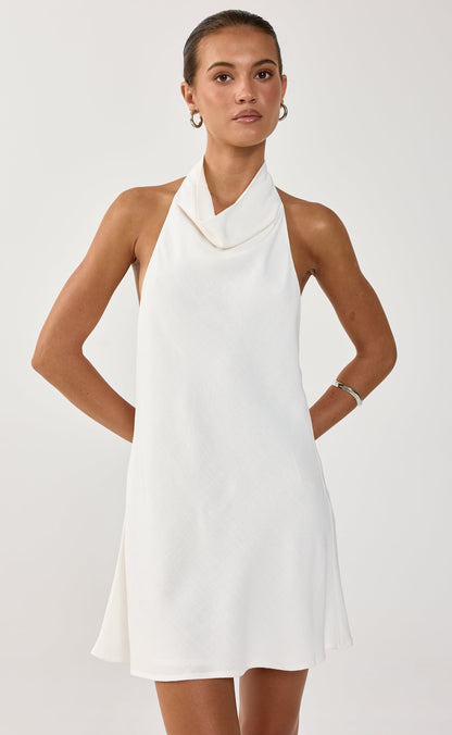 Kaiah Mini Dress (White)