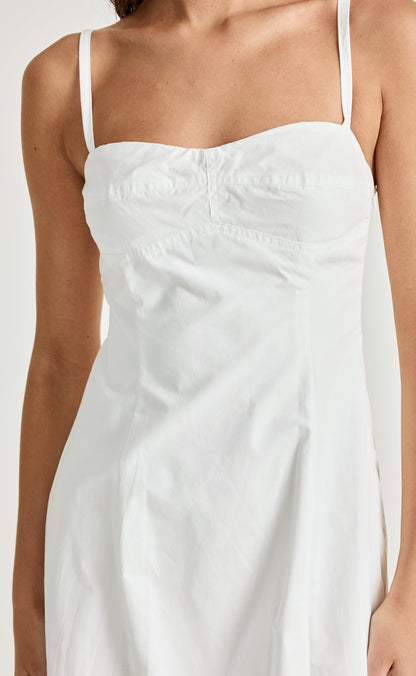Duran Midi Dress (White)