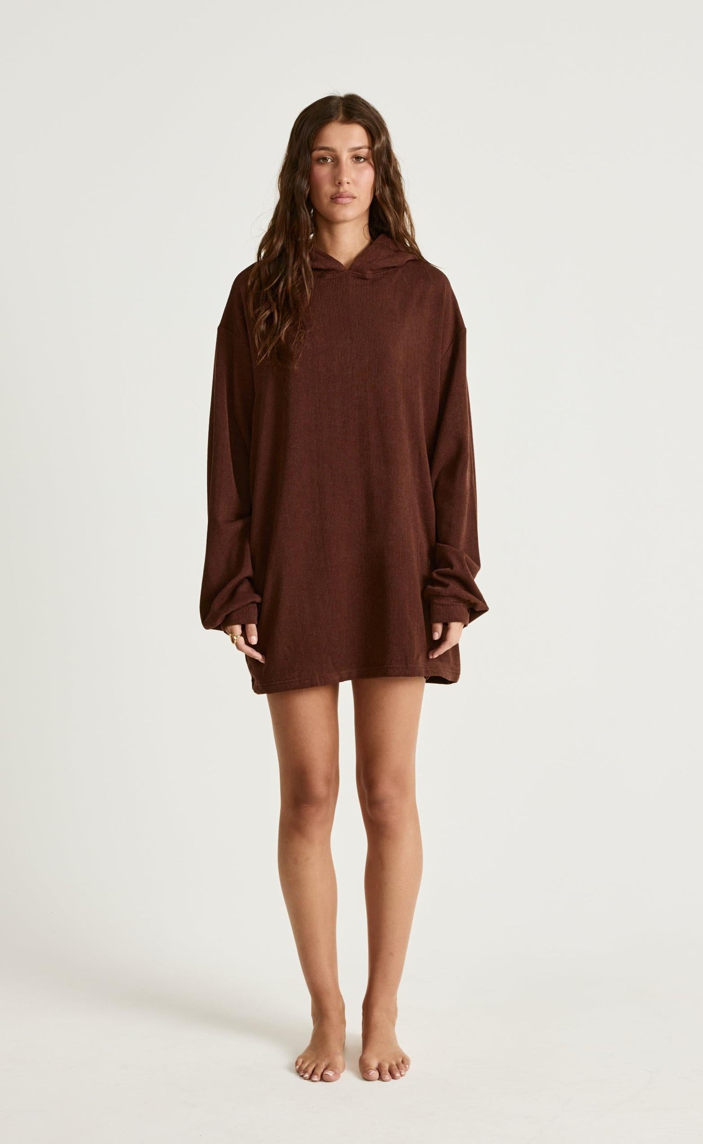 Skylar Mini Dress (Cocoa)