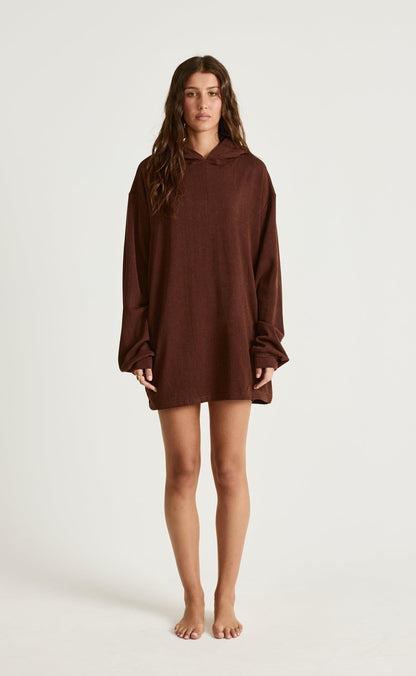Skylar Mini Dress (Cocoa)