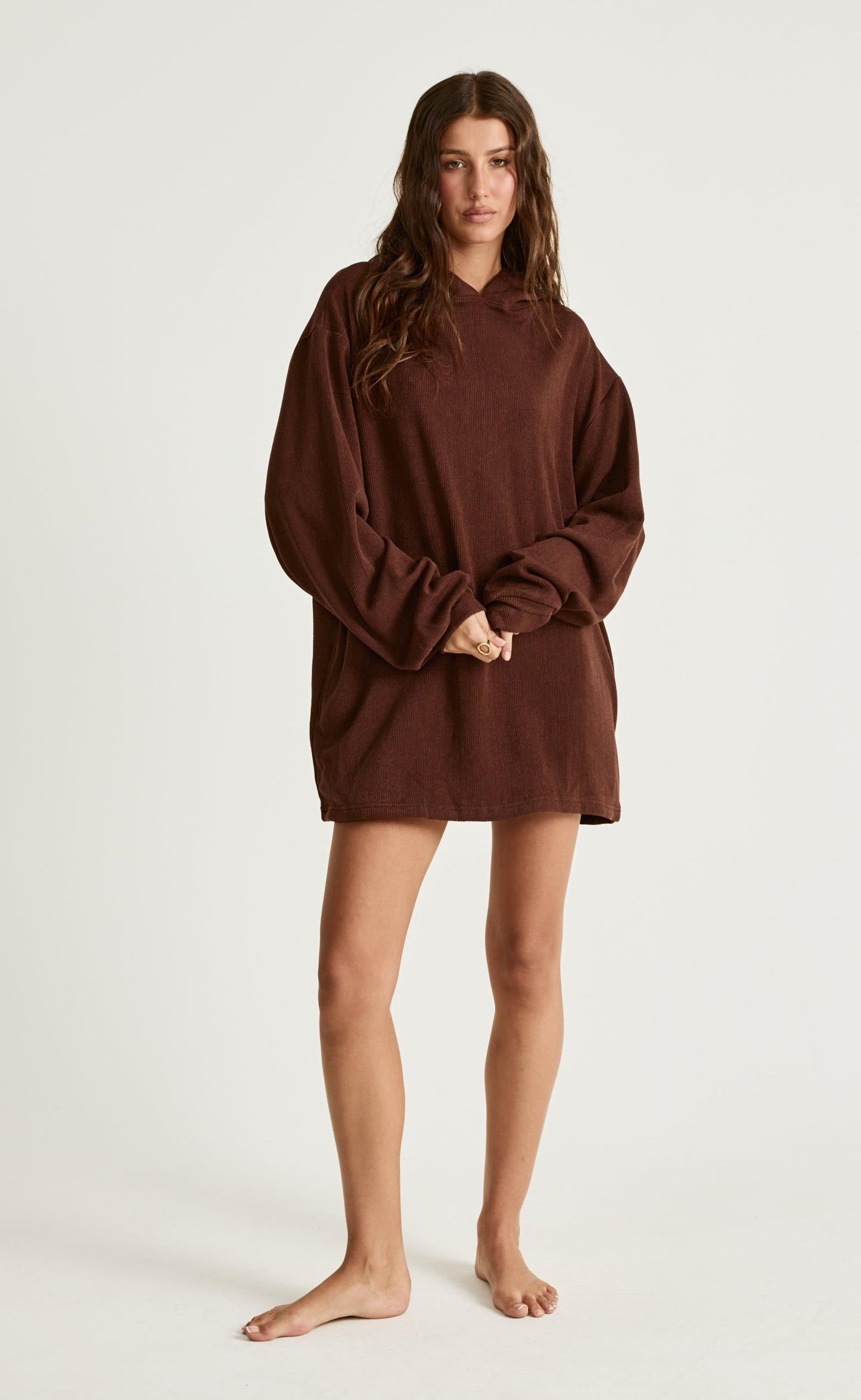 Skylar Mini Dress (Cocoa)