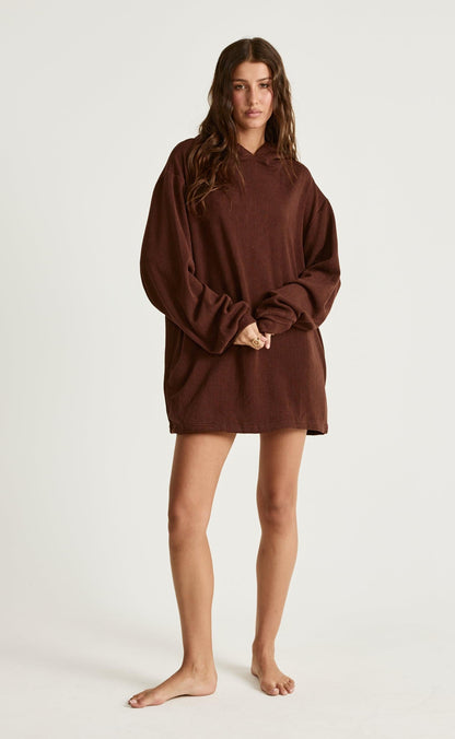 Skylar Mini Dress (Cocoa)